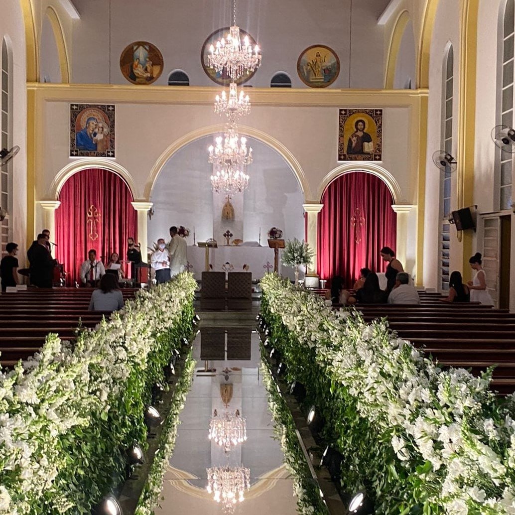 Interior da Igreja durante celebração